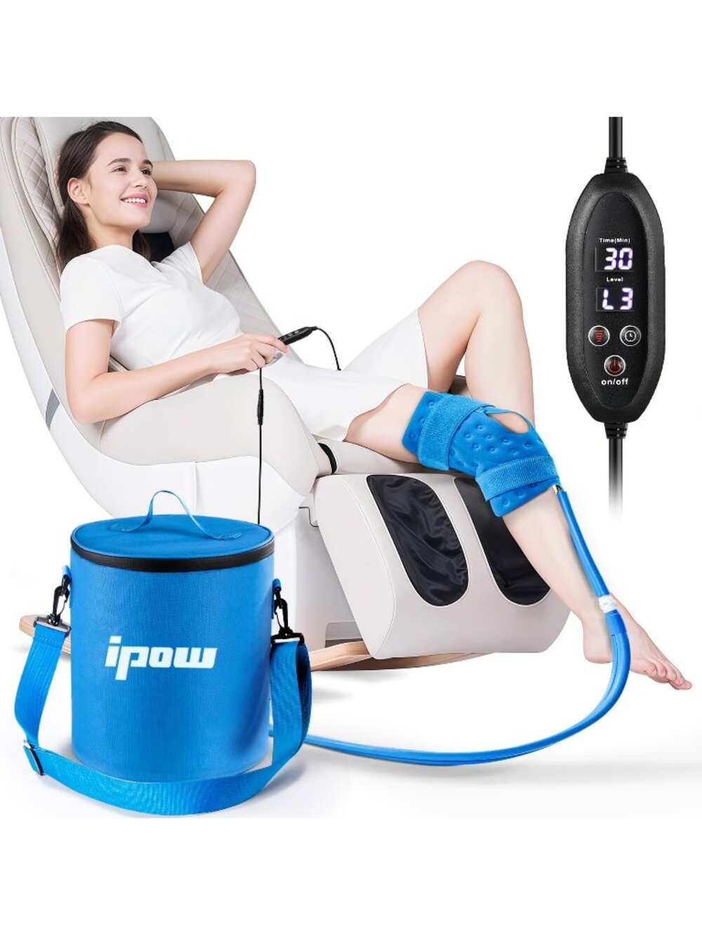 Cold Therapy Machine Ice Machine for Knee After Surgery Therapy ACL Surgery